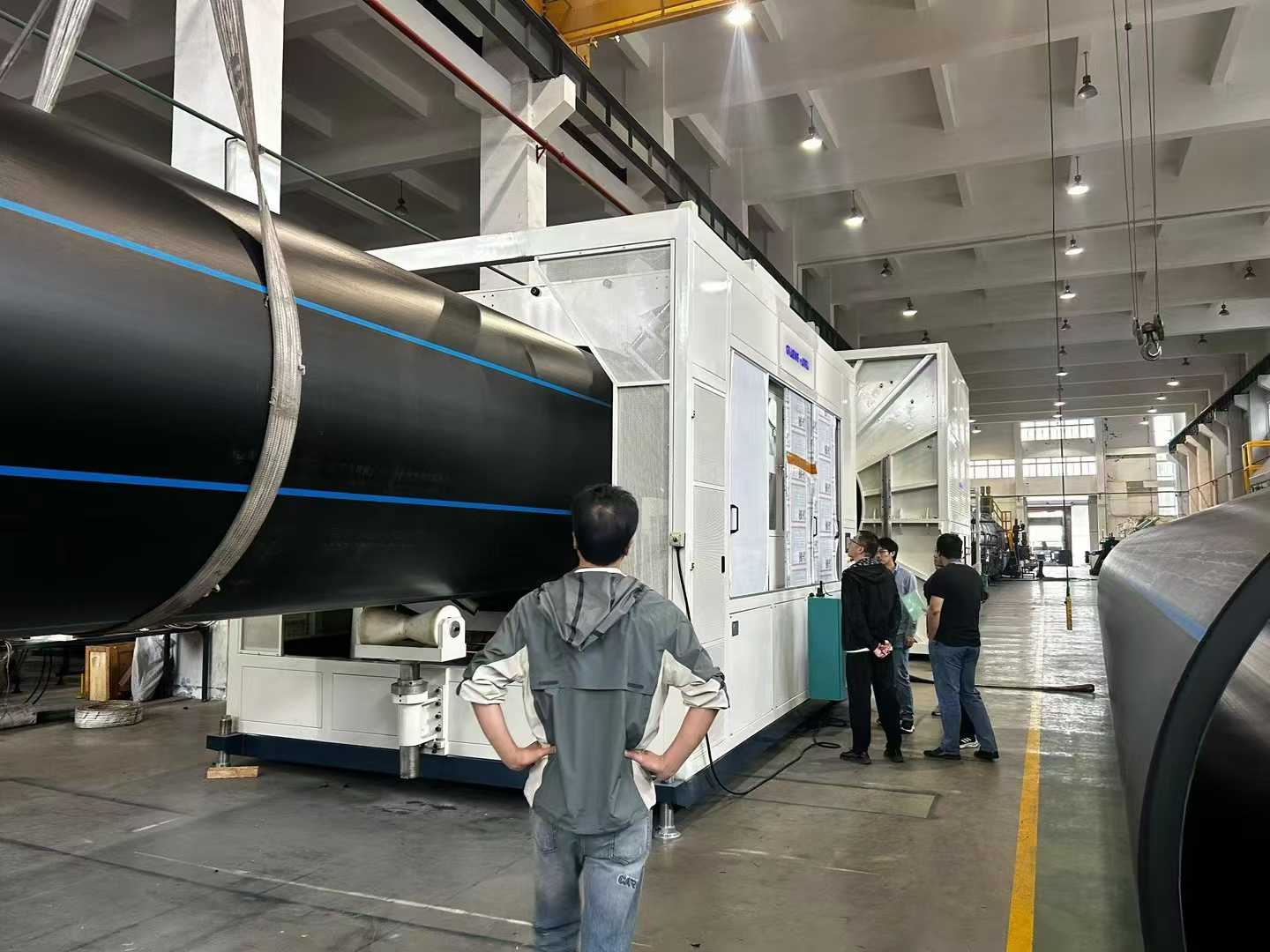 2000mm माथि ठूला व्यास भएका PE पाइपहरूको स्टार्टअप उपकरण र उत्पादन प्रविधिका लागि मुख्य बुँदाहरू